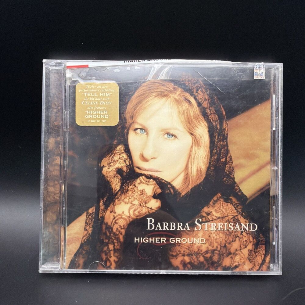 Barbra Streisand - Higher Ground CD 1997 Duet with Celine Dion Pop Columbia